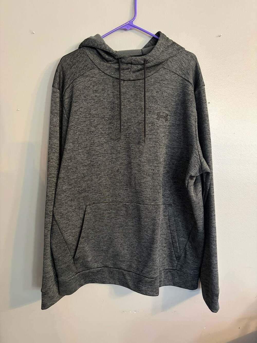 Under Armour Armour Fleece Twist Hoodie Size 2XL Gray